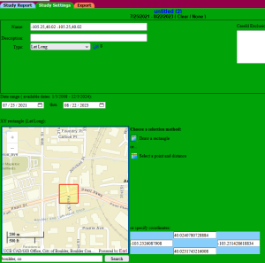 Coordinate study panel